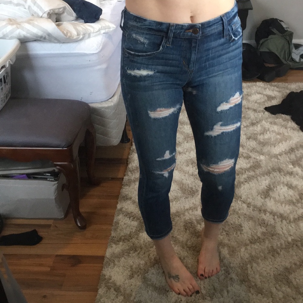 Ripped jeans- so soft!
